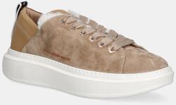 Alexander Smith nubuk tornacipő Wembley Folded - bézs Női 38