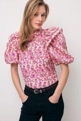 BIZUU blúz pamutból CASSANDRA - rózsaszín 38