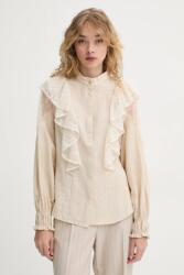 Bruuns Bazaar lenvászon ing - bézs 38