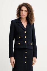 Luisa Spagnoli blézer gyapjú keverékből - sötétkék 40