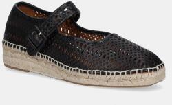 Billi Bi bőr espadrilles - fekete Női 38