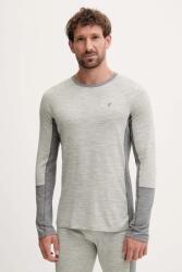 Peak Performance funkcionális hosszú ujjú gyapjúból Magic - szürke XXL