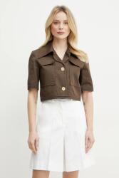 Patou pamut kabát - barna 38