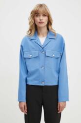 Moschino Jeans gyapjú keverék dzseki - kék 34