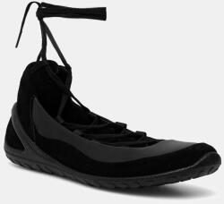 Ecco bőr balerina cipő BIOM Lite Lace-Up - fekete Női 38