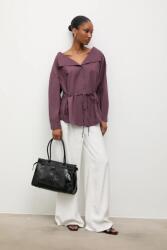 ANSWEAR pamut ing - burgundia L