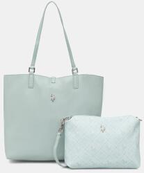 U. S. Polo Assn U. S. Polo Assn. kétoldalas táska Malibu - zöld Univerzális méret