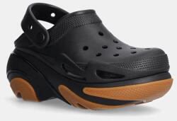 Crocs papucs Bubble Crush Clog - fekete Női 41/42 - answear - 29 990 Ft