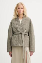 MUNTHE rövid kabát PIFITA - zöld 40