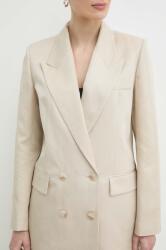 Ivy Oak len blézer - bézs 36