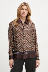 Luisa Spagnoli selyem ing LIQUIRIZIA - barna S