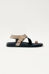 Alohas bőr szandál Siren - bézs Női 38