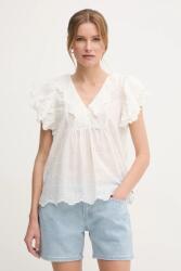 Pepe Jeans blúz pamutból DAME - fehér S