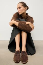 ANSWEAR velúr félcipő - barna Női 37 - answear - 23 090 Ft