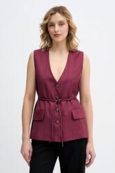 Sisley mellény - burgundia 38