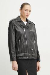Liviana Conti bőrdzseki - fekete 38