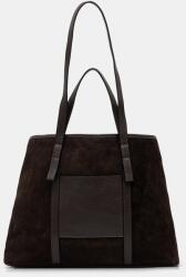 ANSWEAR bőr táska - barna Univerzális méret - answear - 52 990 Ft