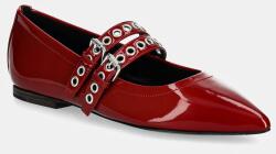 Kennel & Schmenger bőr balerina cipő Greta - burgundia Női 38 - answear - 57 990 Ft