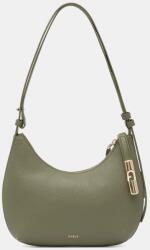 Furla bőr táska Goccia S - zöld Univerzális méret