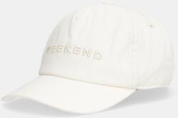 Weekend Max Mara pamut baseball sapka AFALCO - bézs Univerzális méret