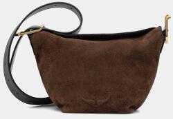 Zadig&Voltaire velúr táska - barna Univerzális méret - answear - 179 990 Ft