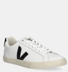 Veja bőr sportcipő Esplar Logo Leather - fehér Női 37