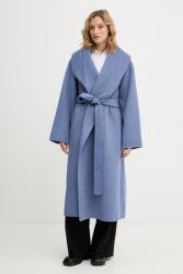 Calvin Klein baba gyapjúkeverék pulóver - lila S