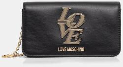 Moschino lapos táska - fekete Univerzális méret