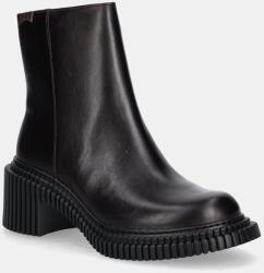 Camper bőr csizma Pix London - burgundia Női 41