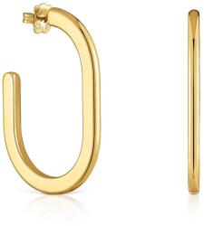 Tous aranyozott ezüst fülbevaló Line - arany Univerzális méret