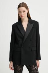 A. L. C A. L. C. gyapjú kabát - fekete 36