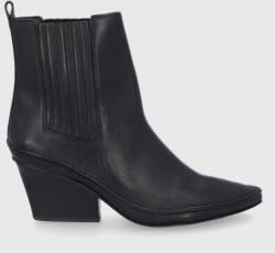 Tory Burch bőr cowboy csizma - fekete Női 41