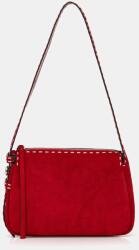 Tory Burch bőr táska Romy - piros Univerzális méret