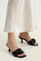 Answear. LAB bőr papucs - fekete Női 36 - answear - 25 790 Ft