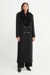 Versace baba gyapjúkeverék pulóver - fekete 42