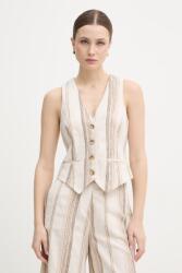 Fracomina mellény - bézs XS - answear - 53 990 Ft