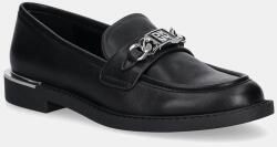 DKNY bőr mokaszin Radisson - fekete Női 36