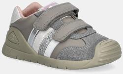 Biomecanics gyerek félcipő bőrből - szürke 18