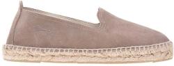 Manebi espadrilles velúrból Flat - barna Női 38