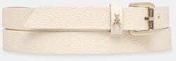 Patrizia Pepe bőr öv - bézs M - answear - 42 990 Ft
