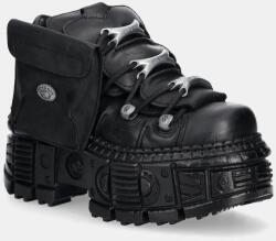 New Rock bőr sportcipő - fekete Női 37 - answear - 128 990 Ft