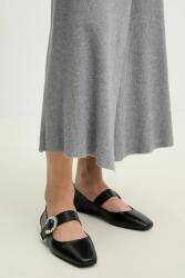 Answear. LAB bőr balerina cipő - fekete Női 36 - answear - 18 790 Ft