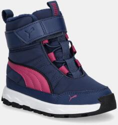 PUMA gyerek hótaposó Evolve Boot AC+ PS - sötétkék 34
