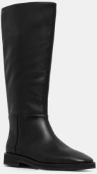 Calvin Klein bőr csizma FORMAL UTK BOOT LTH - fekete Női 36