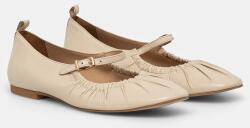 Answear. LAB bőr balerina cipő - bézs Női 37 - answear - 23 990 Ft