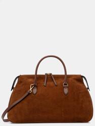 Pollini velúr táska - barna Univerzális méret - answear - 129 990 Ft