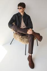 Medicine velúr cipő - barna Férfi 41