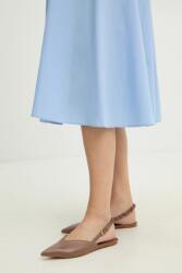 Answear. LAB bőr balerina cipő - barna Női 38 - answear - 27 990 Ft