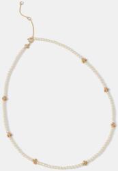 Tory Burch nyaklánc Kira Pearl Necklace - fehér Univerzális méret