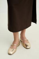 Answear. LAB bőr balerina cipő - arany Női 36 - answear - 18 790 Ft